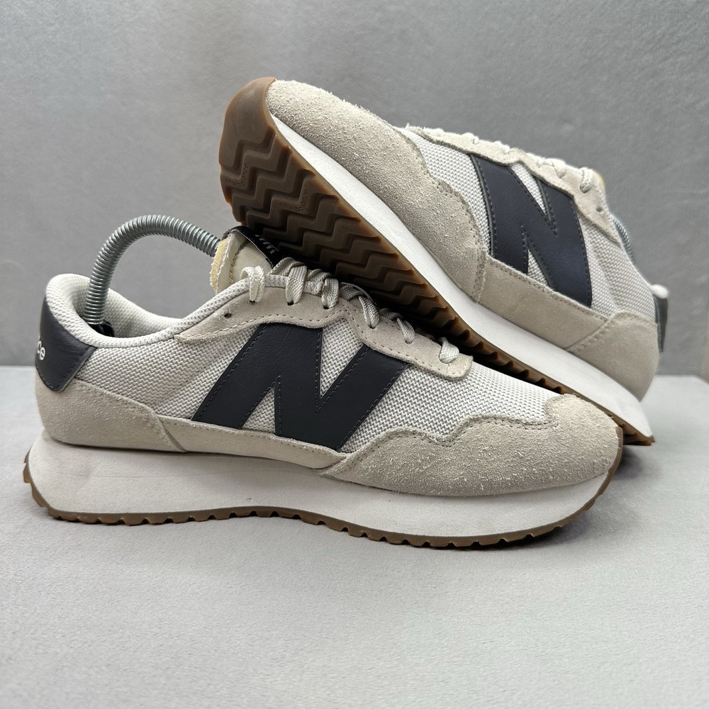 New Balance 237 Womens Size 9.5 (D) Shoes Sea Salt Black Cement Casual Sneakers - Picture 5 of 8